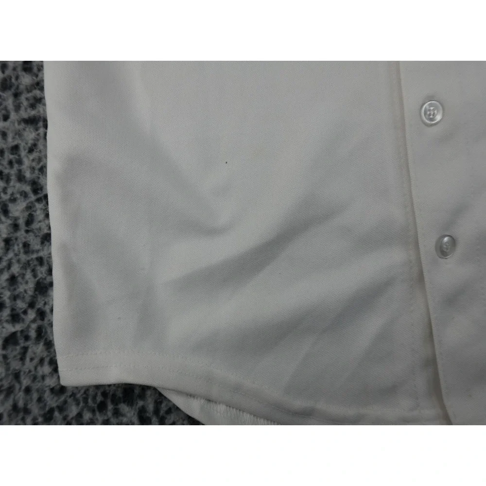 Majestic Baseball Jersey‎ Youth Large White 2011 World Series David Freese 23